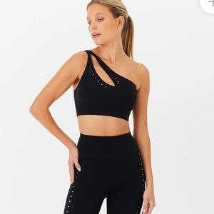 Gigi c bra and shorts set xs black